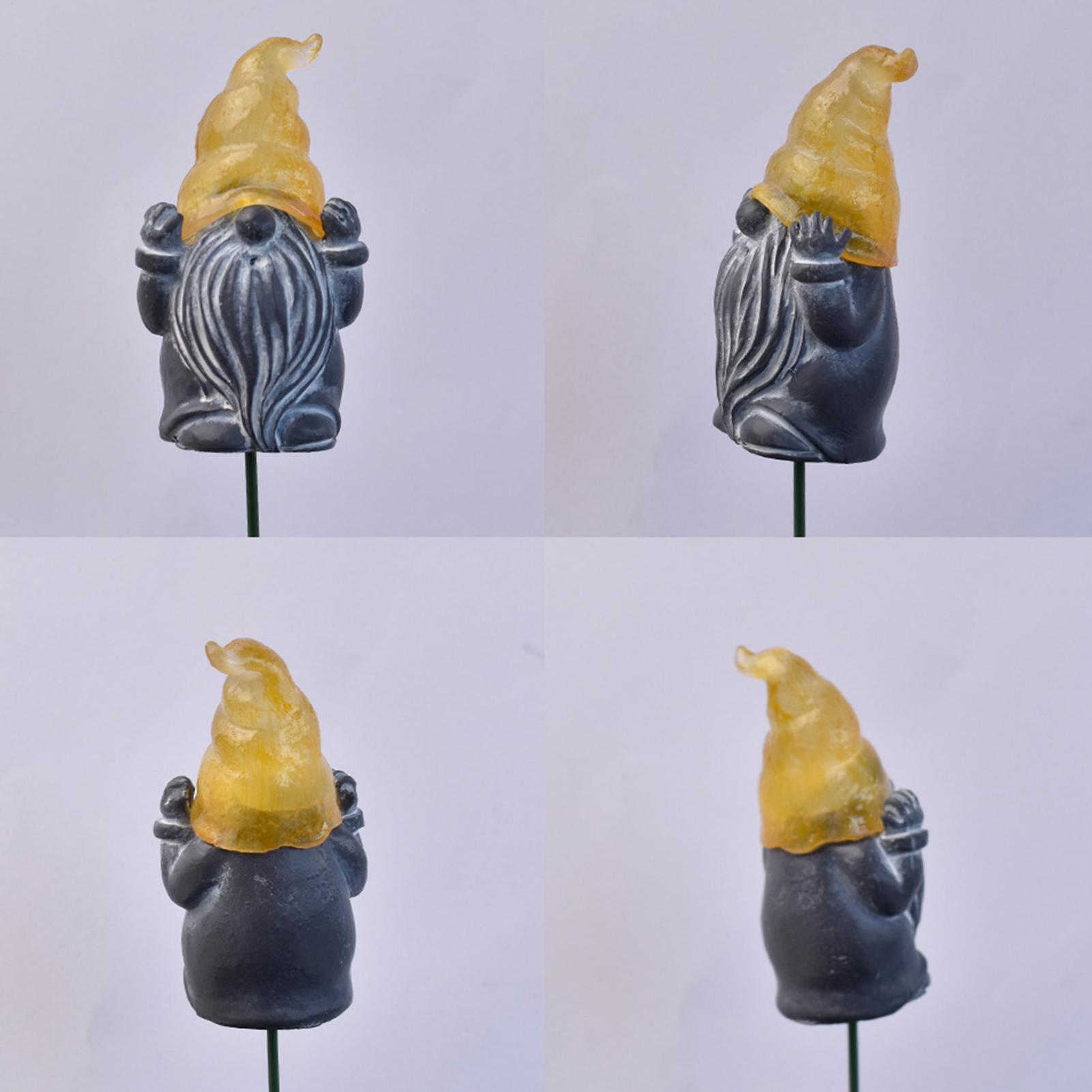 Resin Art Flower - Tiang Dekorasi Taman 3 Buah Resin