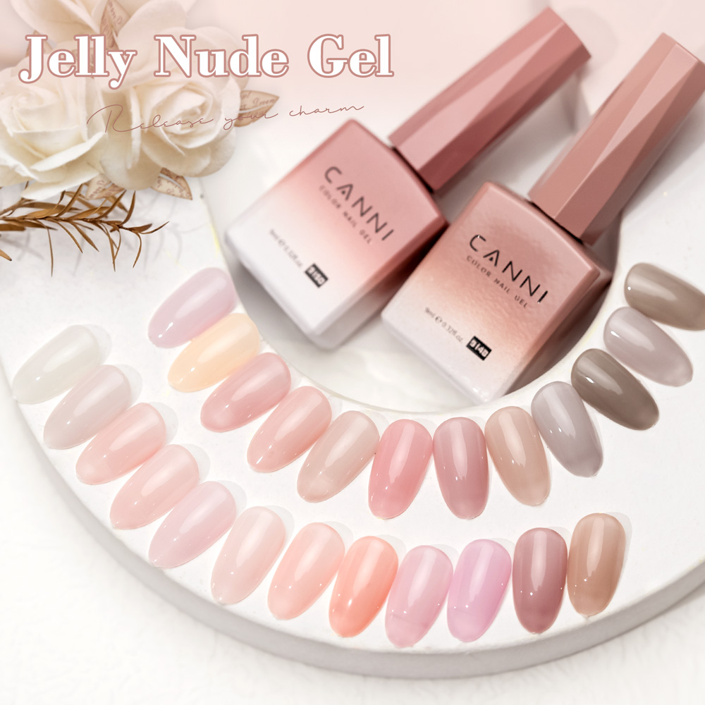 Resin Art Training - CANNI Gel Nail Polish 9ml Tanpa