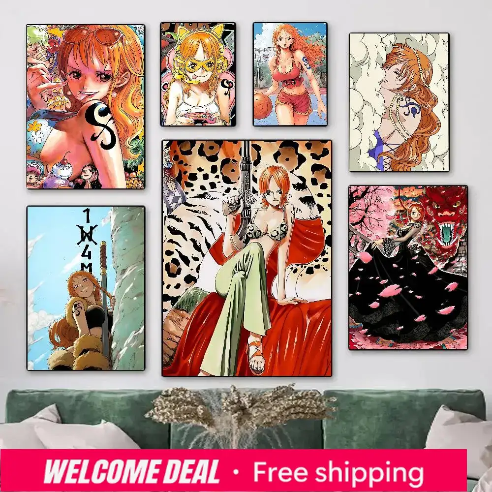 Resin Art Wall Decor - 2026 1 Buah Poster Karakter Anime