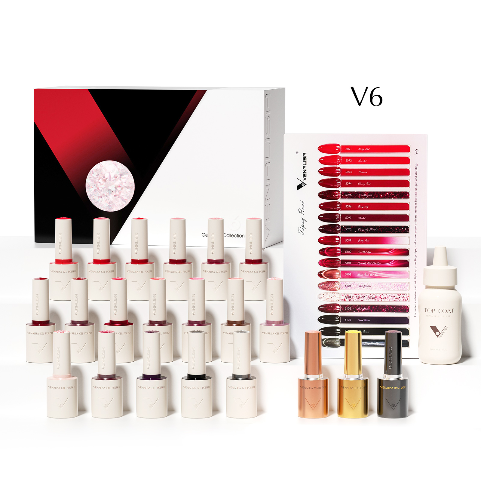 Resin Art Training - VENALISA V6 Kit Baru 10ml Cat