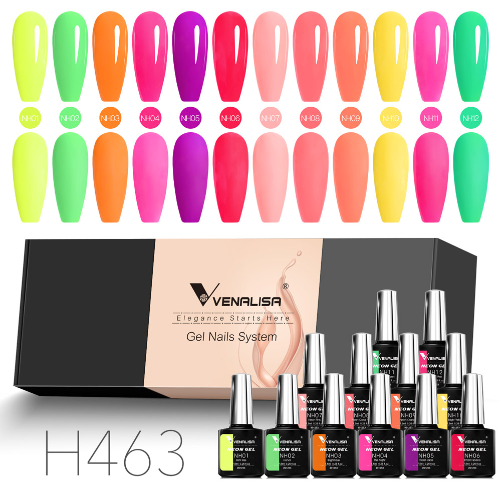 Resin Art Training - VENALISA Kit Cat Kuku Gel Neon