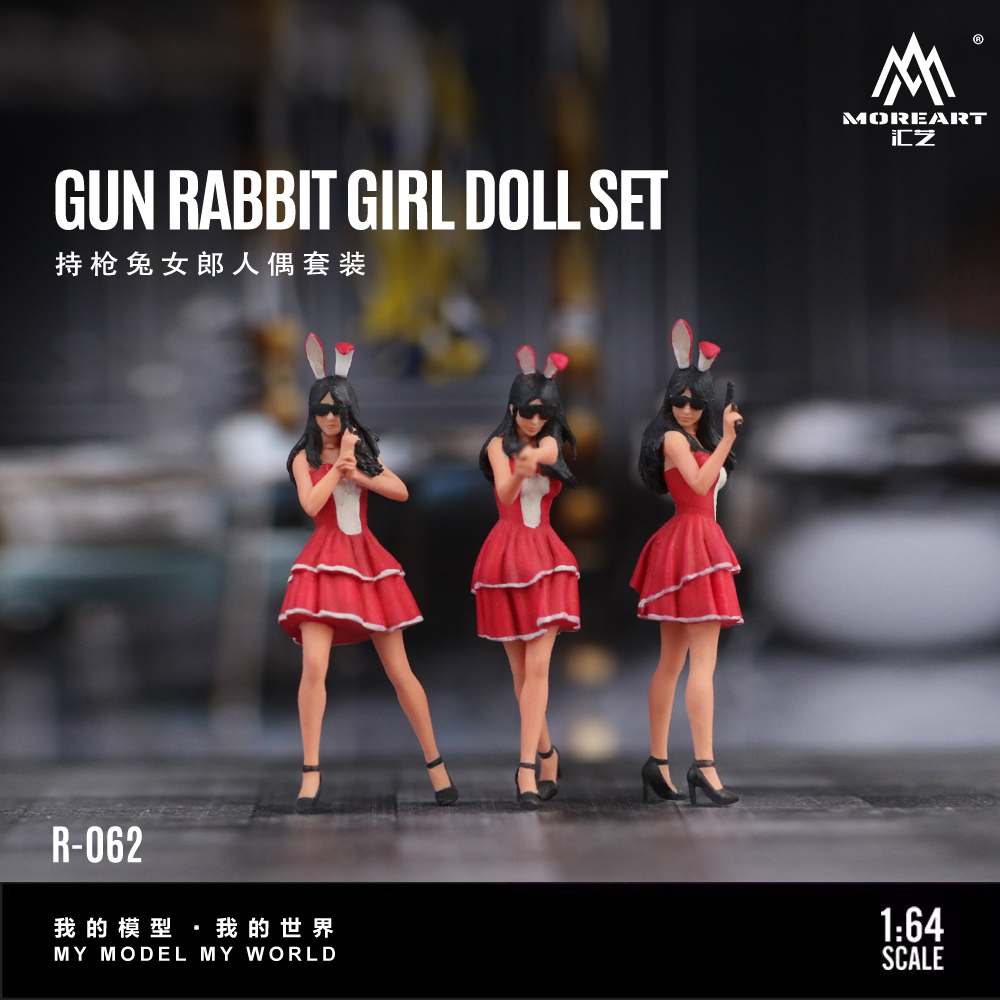 Resin Art Resin - More Art 1:64 Set Boneka Model