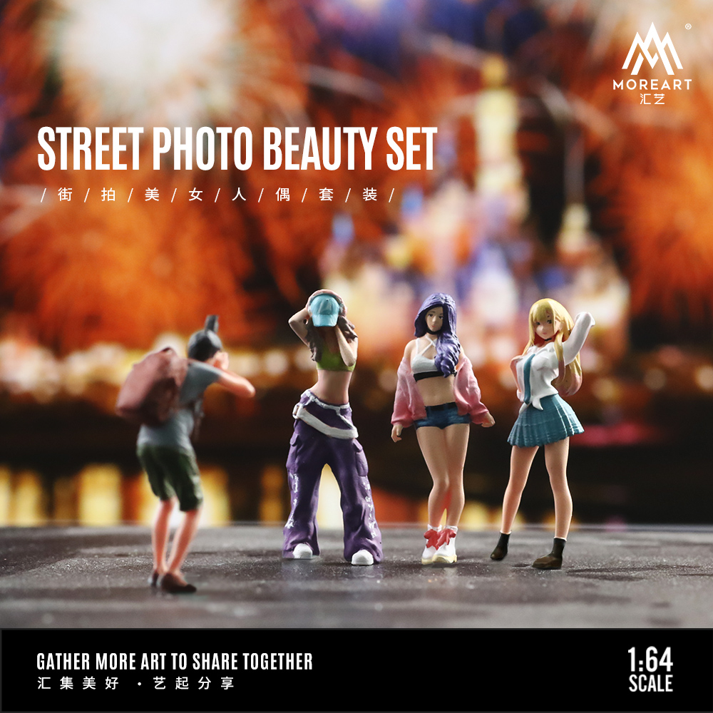 Resin Art Resin - Set Figur Aksi More Art 1:64,