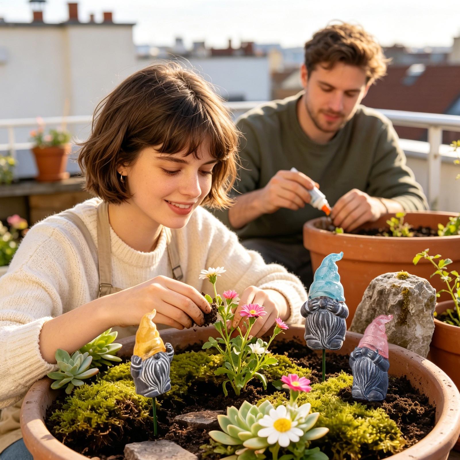 Tiang Dekorasi Taman 3 Buah Re - Resin Art Flower ulasan dan harga