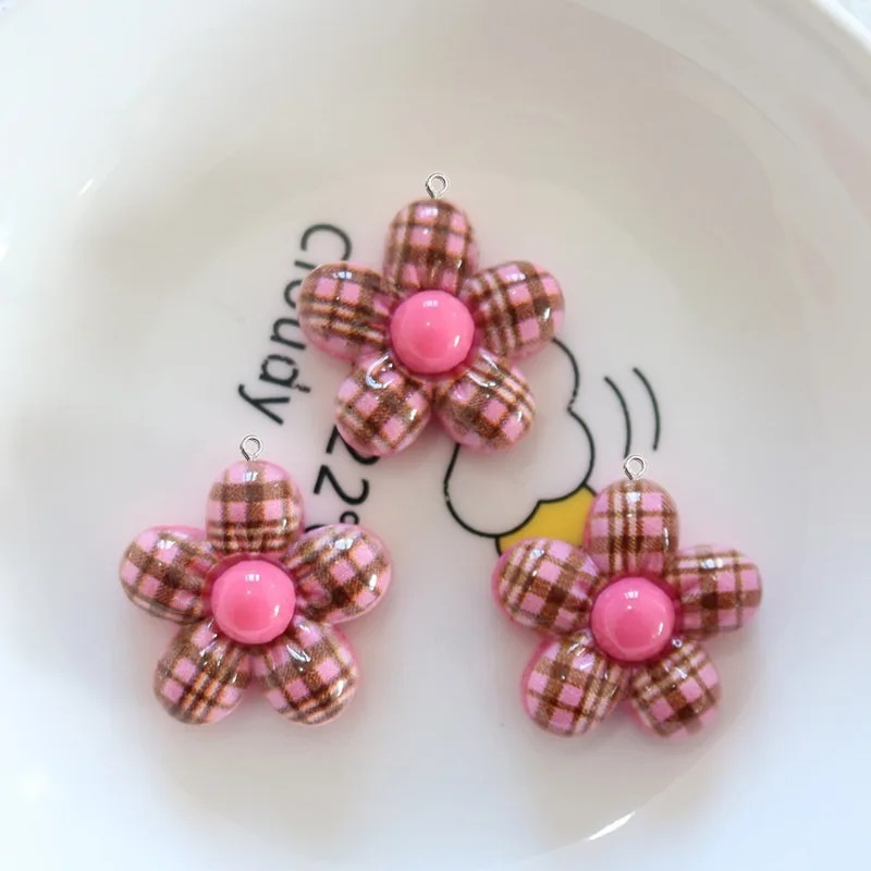 10Pcs Liontin Resin Bunga Mani - Resin Art Resin ulasan dan harga