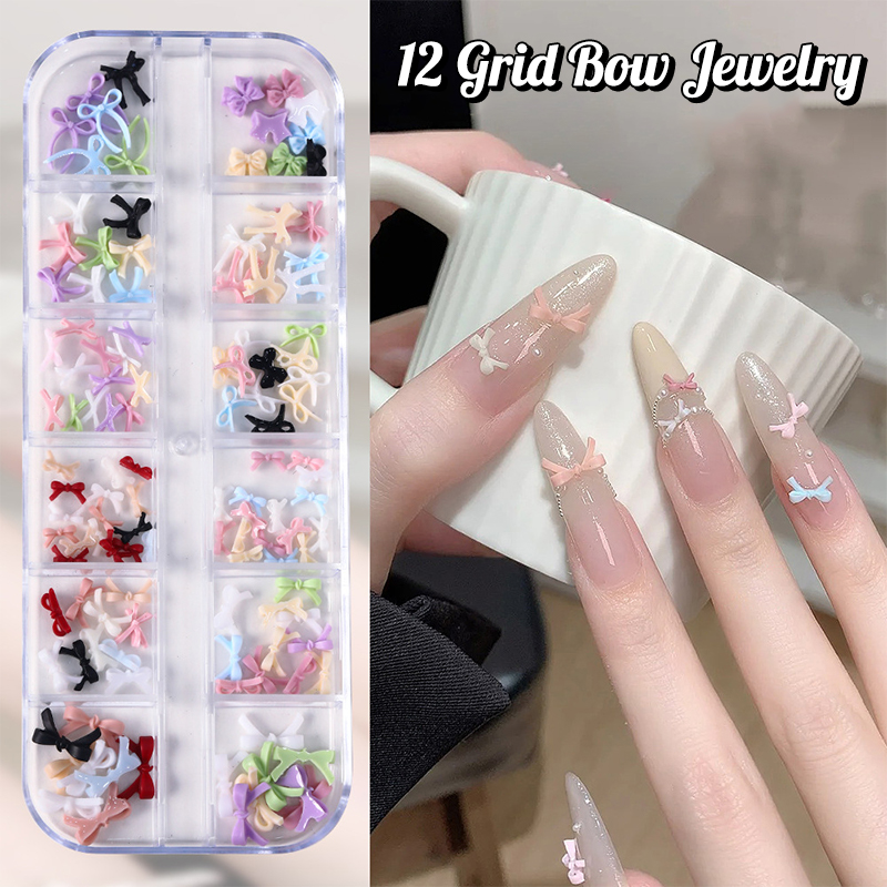 12 Hiasan Kuku Bentuk Pita Ber - Resin Art Resin ulasan dan harga