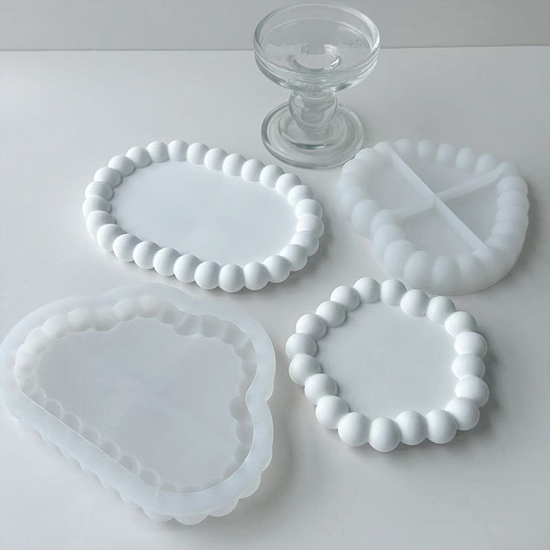 Cetakan Silikon Oval Awan Geom - Resin Art Tray ulasan dan harga