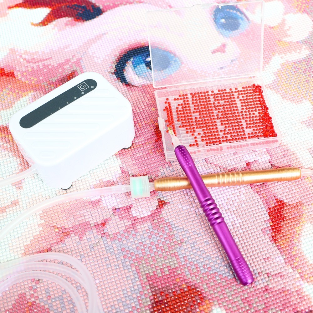 Kit Pena Lukisan Berlian Vakum - Resin Art Tray ulasan dan harga