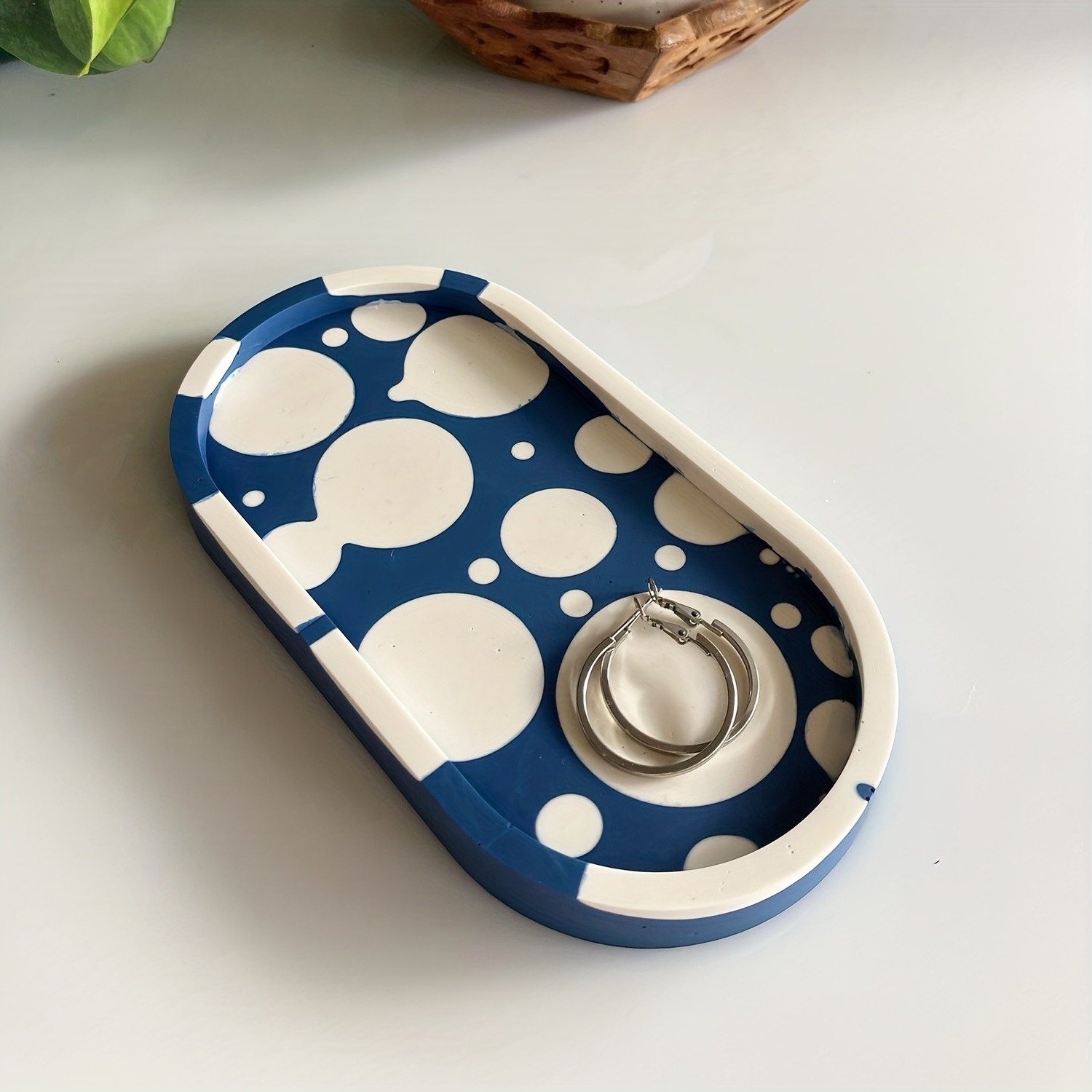 1 buah nampan cetakan silikon  - Resin Art Tray ulasan dan harga