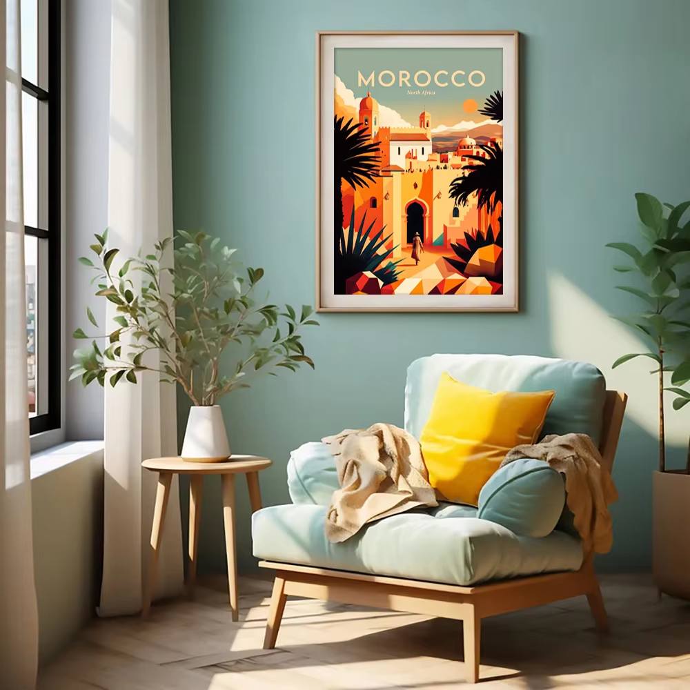 Poster Yoga Kucing Lucu, Lukis - Resin Art Wall Decor ulasan dan harga