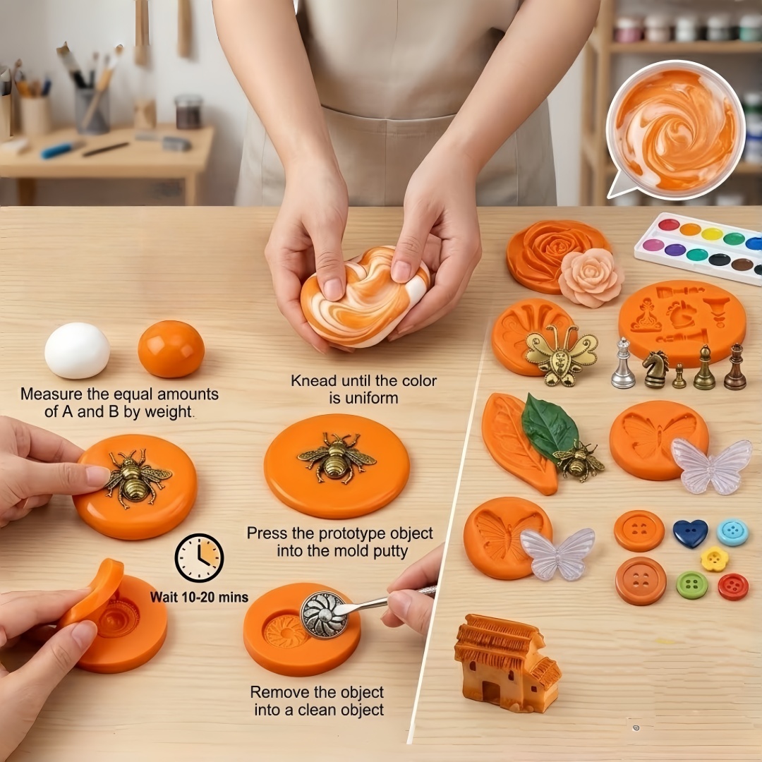 Set Kerajinan DIY Silikon Putt - Resin Art Resin ulasan dan harga