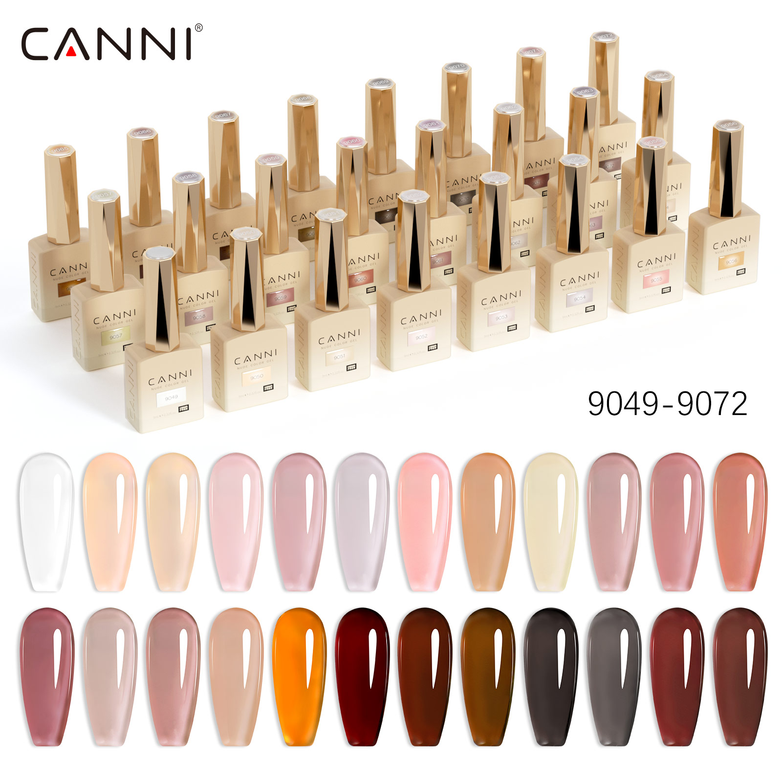 CANNI Jelly Color Gel Nail Pol - Resin Art Training ulasan dan harga