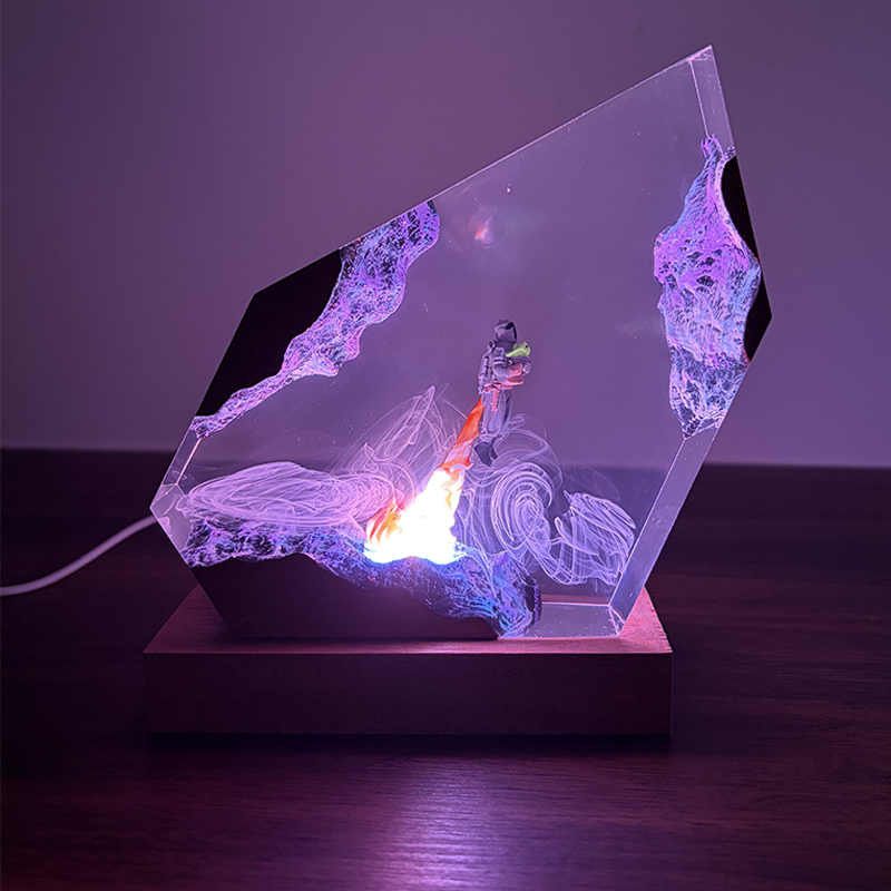 Lampu Meja Resin Figur Anime S - Resin Art Resin ulasan dan harga