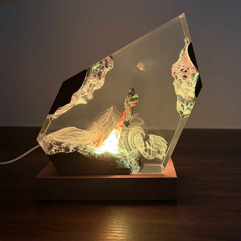 Lampu Meja Resin Figur Anime S - Resin Art Resin ulasan dan harga