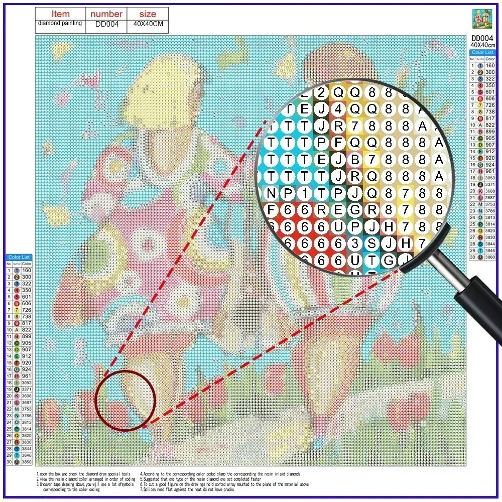 1 Buah Lukisan Berlian 5D Kart - Resin Art Wall Decor ulasan dan harga