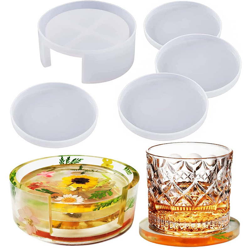 Cetakan silikon Coaster perseg - Resin Art Tray ulasan dan harga