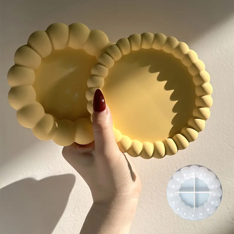 Cetakan Silikon Tatakan Baki G - Resin Art Tray ulasan dan harga