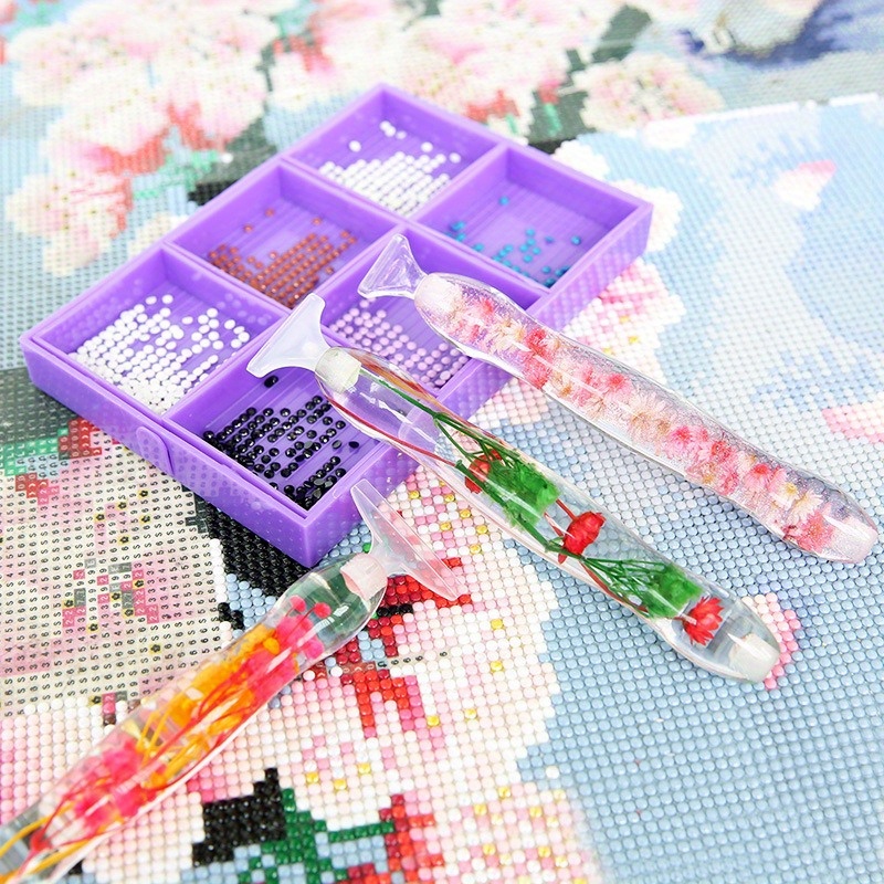 1set Pena Lukis Berlian 5D Des - Resin Art Flower ulasan dan harga