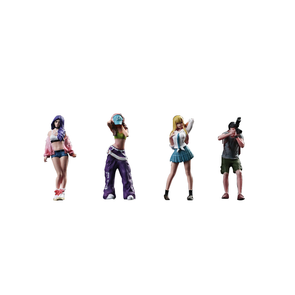Set Figur Aksi More Art 1:64,  - Resin Art Resin ulasan dan harga